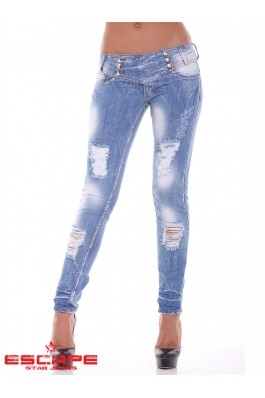 Jeansi skinny Escape Star Jeans ASTRID din bumbac