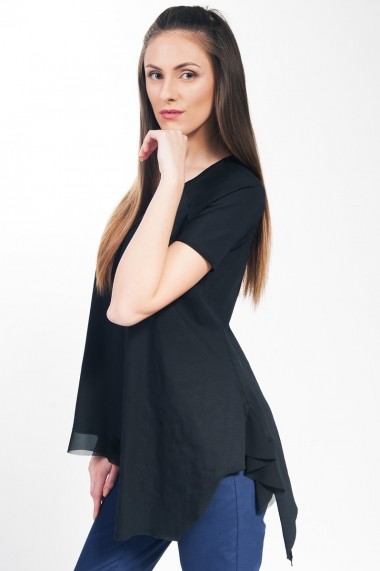 Bluza RVL Fashion dama Keep it Simple - negru