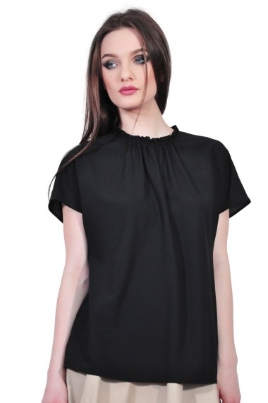 Bluza RVL Fashion neagra eleganta de dama rvl_D2323a-neru negru