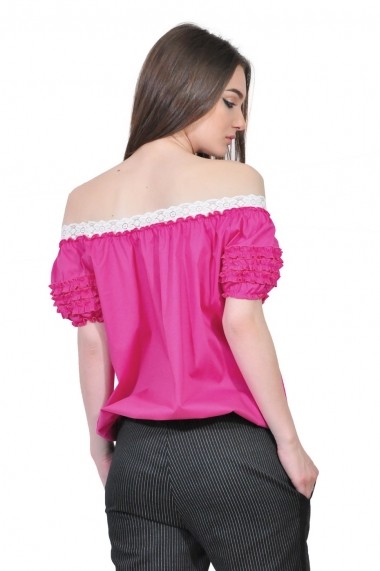 Bluza RVL Fashion roz de dama