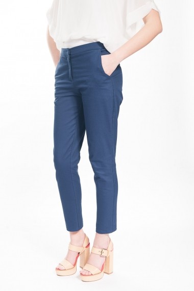 Pantaloni dama RVL Flash Forward - bleumarin inchis