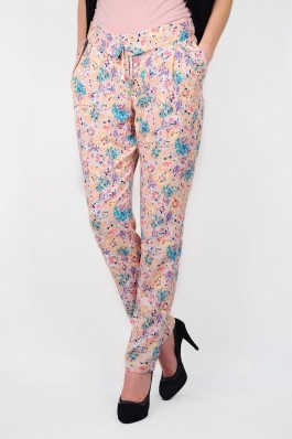 Pantaloni Drept RVL Fashion Flower Power