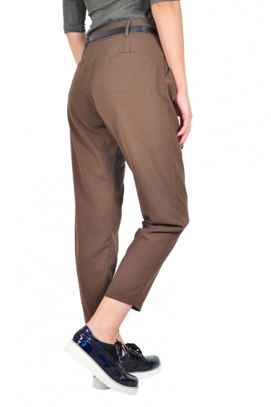 Pantaloni RVL Fashion office maro