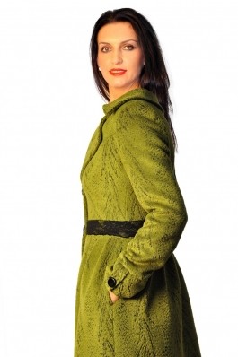 Palton RVL Fashion Be classy verde deschis