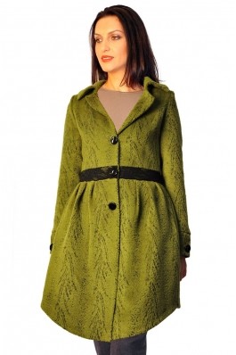 Palton RVL Fashion Be classy verde deschis