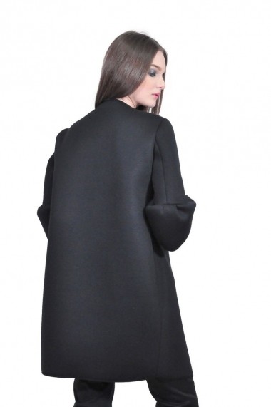 Palton neagra de dama, RVL rvl D-2535-negu negru