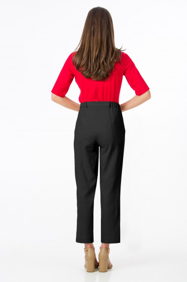 Pantaloni drepti din in Greta