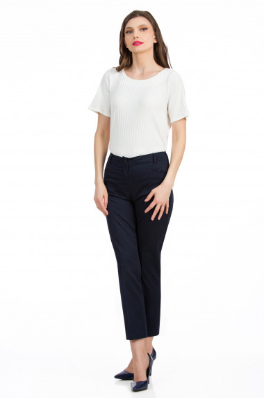 Pantaloni drepti bumbac Grace
