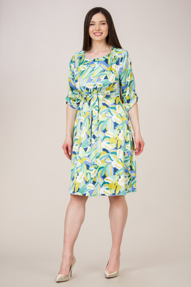 Rochie scurta imprimata Picasso