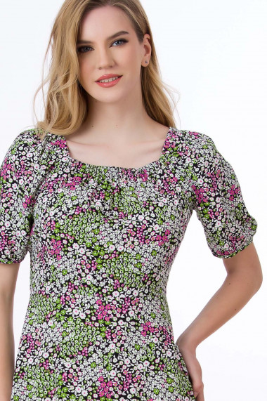 Rochie midi viscoza Vivian