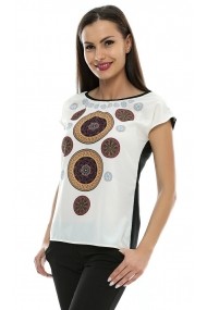 Bluza pentru femei Crisstalus cu imprimeu Multicolor