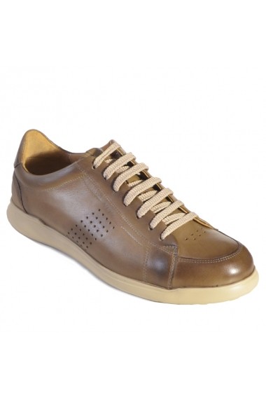 Pantofi din piele Mopiel 130402/Maro/Benson Maro