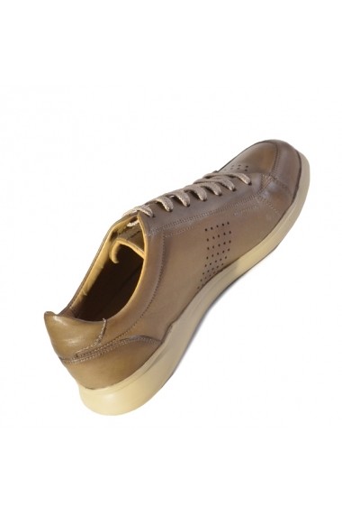 Pantofi din piele Mopiel 130402/Maro/Benson Maro