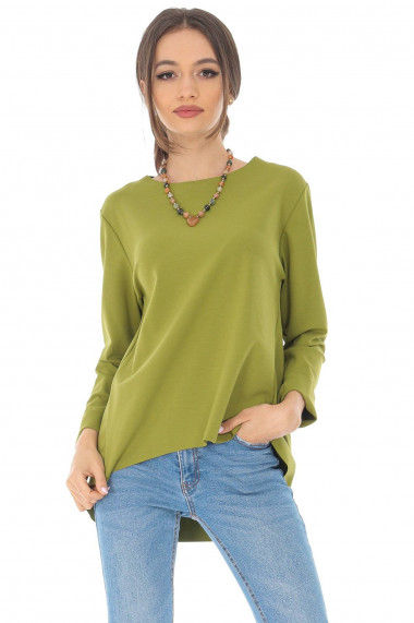 Top Roh Boutique casual Roh BR2524 Lime din tesatura moale lime