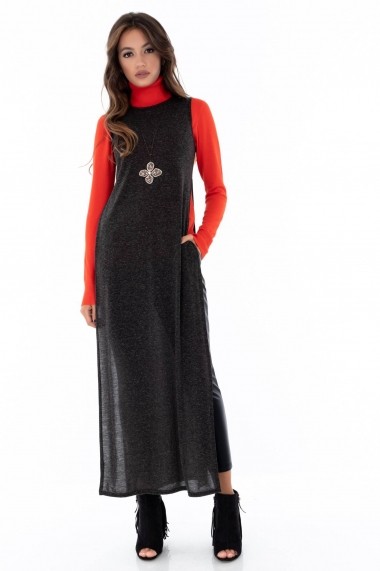 Maiou Roh Boutique gri inchis, ROH, lung - CLD1006 gri One Size