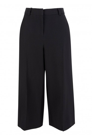 Pantaloni trei sferturi Roh Boutique negri, office, ROH - CLT103 negru