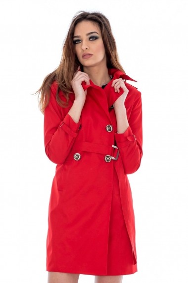 Trench Roh Boutique clasic - JR231 rosu