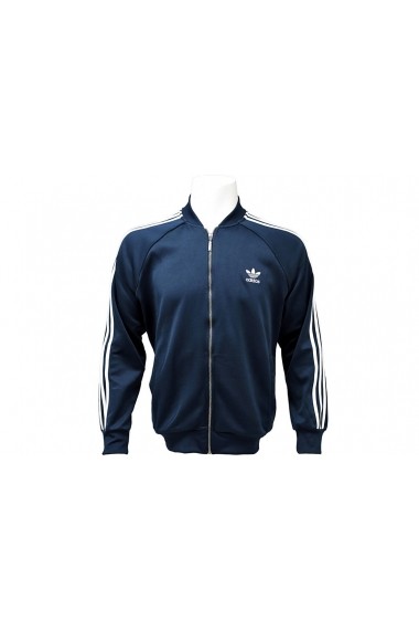 Follow educate Mentor Jacheta sport Adidas Originals albastru - FashionUP!