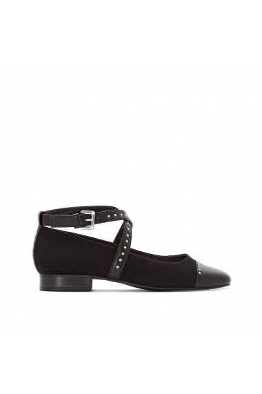 Pantofi cu toc La Redoute Collections GEQ773 negru