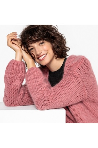Cardigan La Redoute Collections GFC261 roz