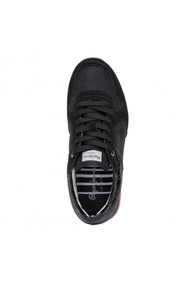 Pantofi sport casual PEPE JEANS GFG751 negru