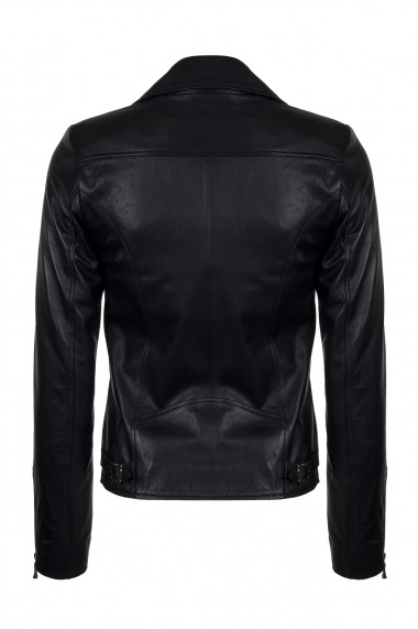 Jacheta din piele IPARELDE CMSB06 Negru