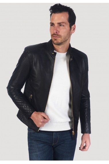 Jacheta din piele Giorgio Di Mare GI7720359 Negru