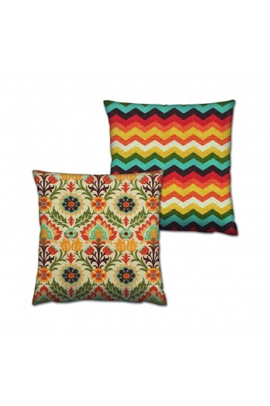Set 2 Perne Decorative Gravel 417grv0142 Multicolor Els Fashionup