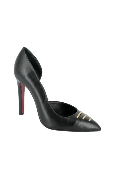 Pantofi cu toc Luisa Fiore Cipresso LFD-CIPRESSO-01 negru