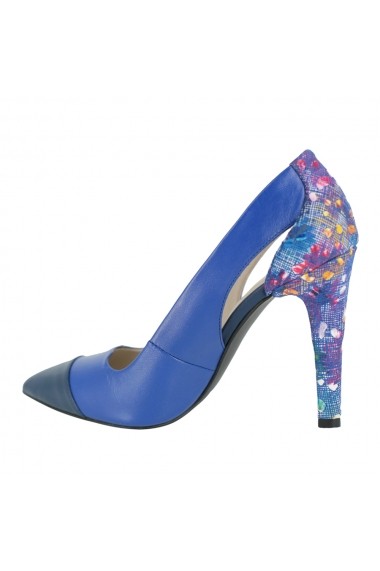 Pantofi cu toc Luisa Fiore Hoya LFD-HELEN-03 albastru