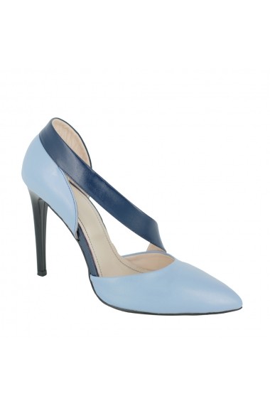 Pantofi cu toc Luisa Fiore Neri, LFD-NERI-01 Bleu