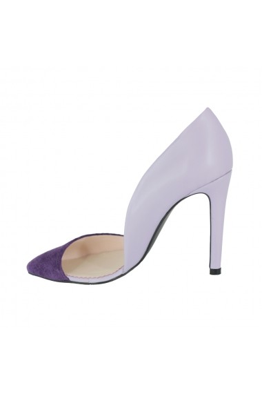 Pantofi cu toc Luisa Fiore Tulipano LFD-TULIPANO-03 violet