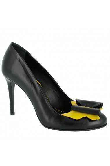 Pantofi cu toc Luisa Fiore Viola LFD-VIOLA-01 negru