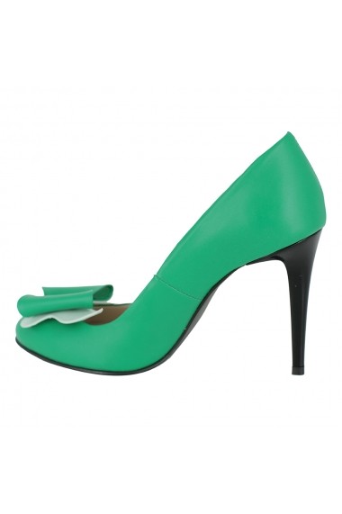 Pantofi cu toc Luisa Fiore Viola LFD-VIOLA-02 verde