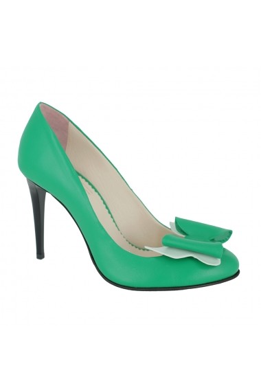 Pantofi cu toc Luisa Fiore Viola LFD-VIOLA-02 verde