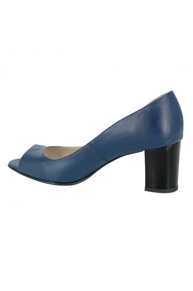 Sandale cu toc Luisa Fiore Carex LFD-CAREX-01 albastru