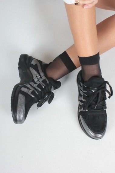 Pantofi sport casual Inan Ayakkabi INAY2021SIMP negru