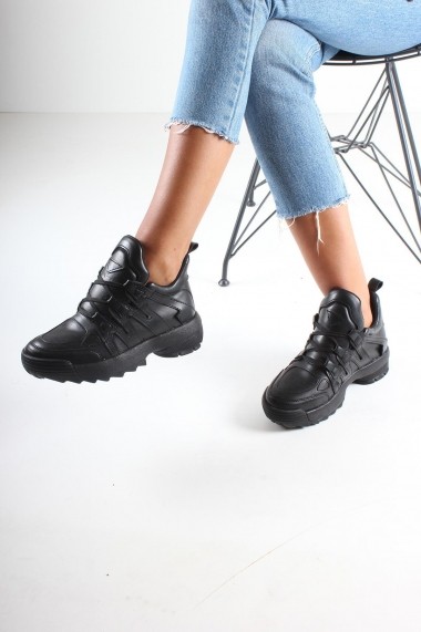 Pantofi sport casual Inan Ayakkabi INAY2030SYHC negru