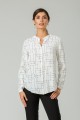 Bluza Dames din vascoza cu guler tunicÄƒ CMD251