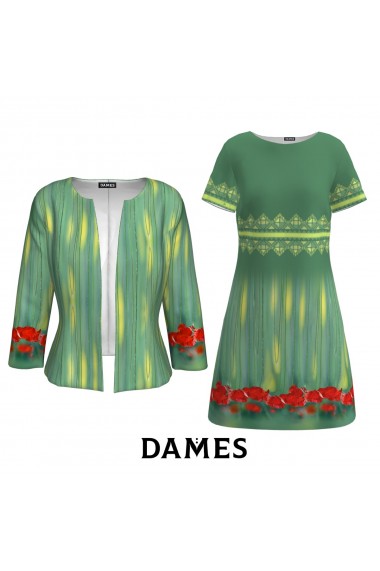 Sacou Dames cambrat imprimat digital CMD534