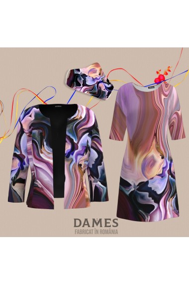 Sacou Dames cambrat imprimat digital CMD539