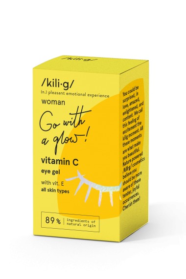 Contur de ochi gel cu Vitamina C KILIG WOMAN 15 ml