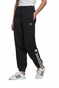 Pantaloni femei adidas lounge fleece negru