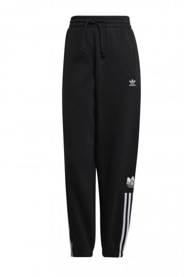 Pantaloni femei adidas lounge fleece negru