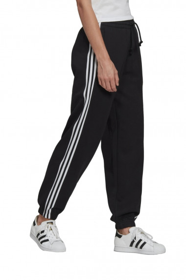 Pantaloni femei adidas lounge fleece negru
