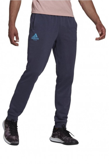 Pantaloni sport barbati adidas cath graph bleumarin