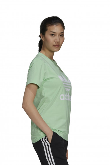 Tricou femei adidas adicolor trefoil verde