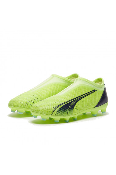 Ghete fotbal copii puma ultra match ll fg verde