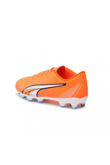 Ghete fotbal copii puma ultra play fg/ag jr portocaliu