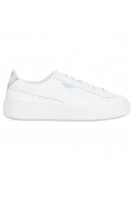 Tenisi femei puma basket iridescent alb